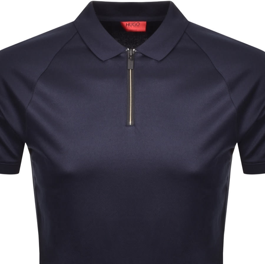 Alternative Image for ProductHUGO Dapir Short Sleeved Polo T Shirt Navy2